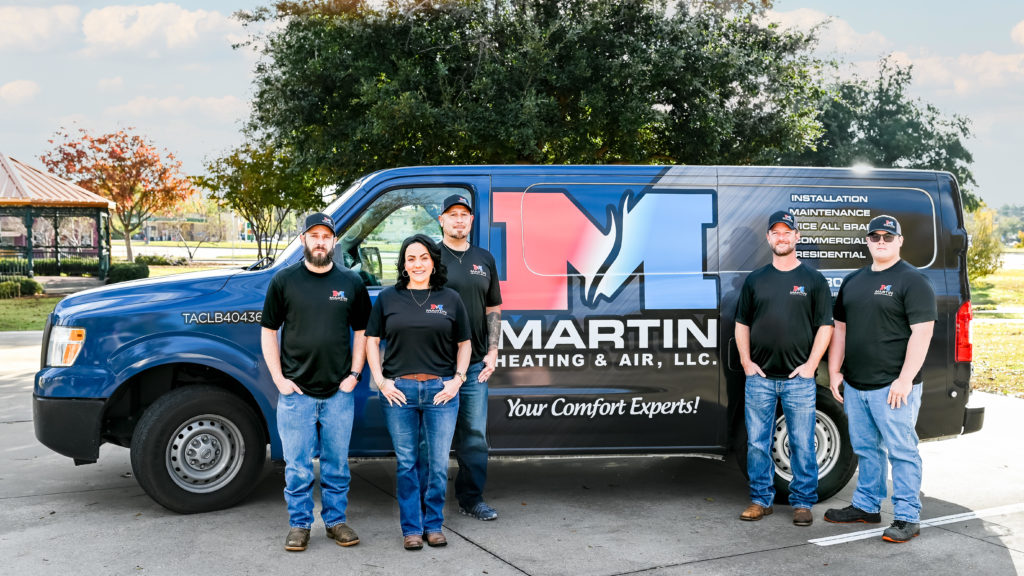 Martin Heating and Air entire staff